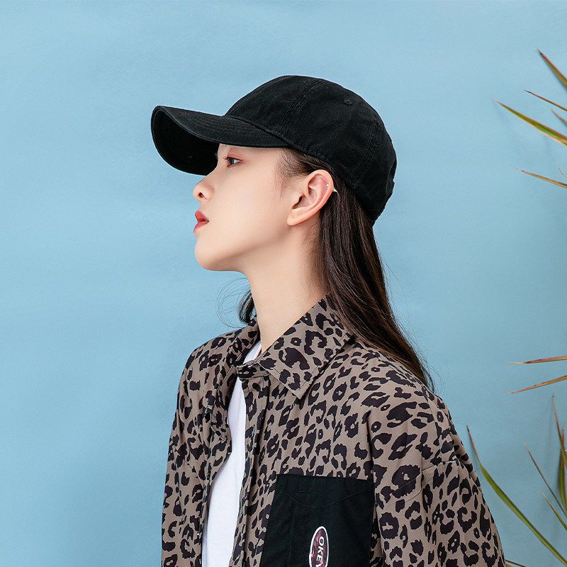 หมวกเบสบอลแบบนิ่มสีพื้นอเนกประสงค์ลำลอง/8 สี