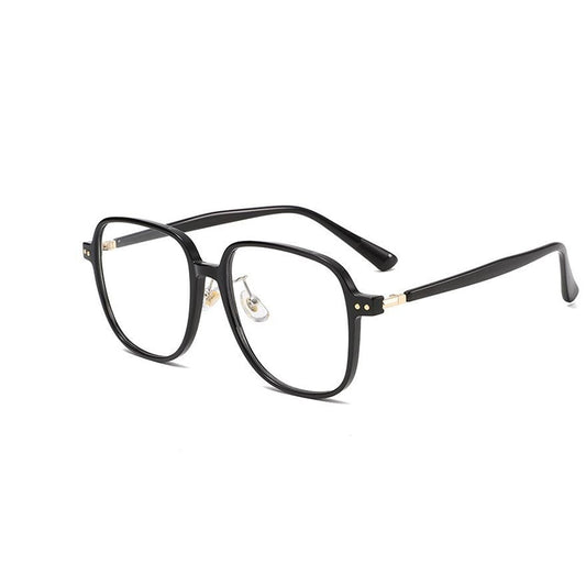 韓系大框素顏街拍鉚釘鏡框/6色