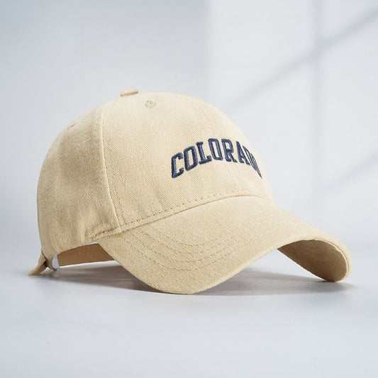字母COL設計多色棒球帽鴨舌帽/4色