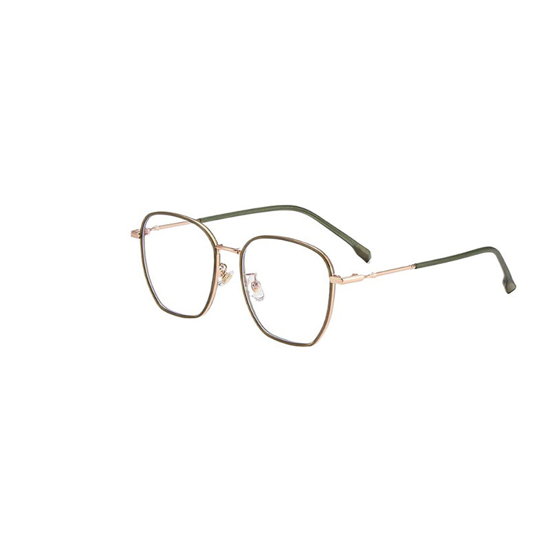 氣質超輕復古多邊形眼鏡框/5色
