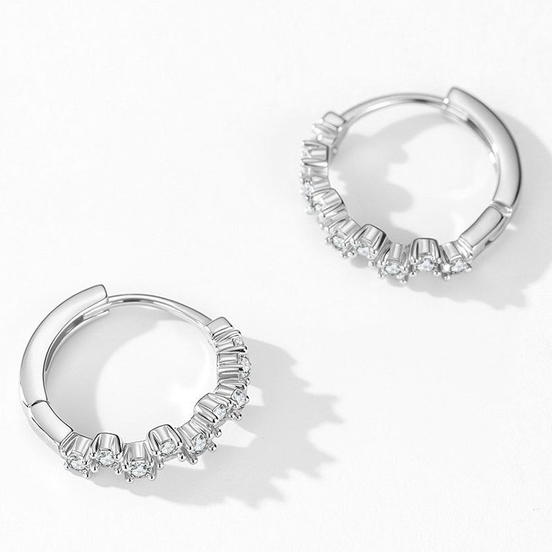 ต่างหูประดับเพชรหรูหราสไตล์ยุโรปและอเมริกา