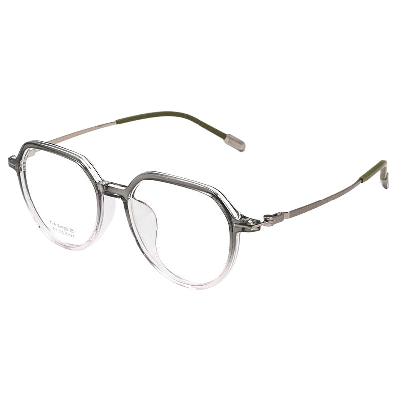 平衡配重TR純鈦多邊形鏡框/7色