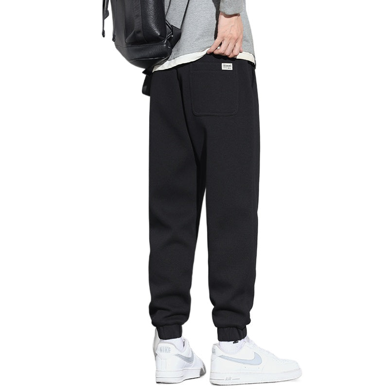 重磅潮流彈性束腳運動長褲/3色