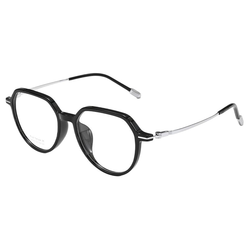 平衡配重TR純鈦多邊形鏡框/7色