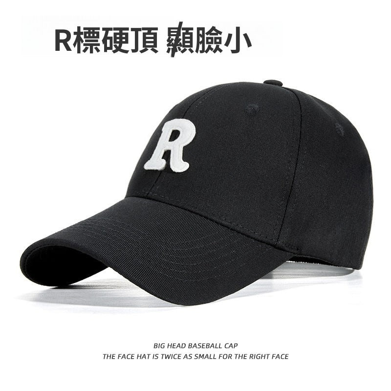字母R設計多色棒球帽鴨舌帽/8色