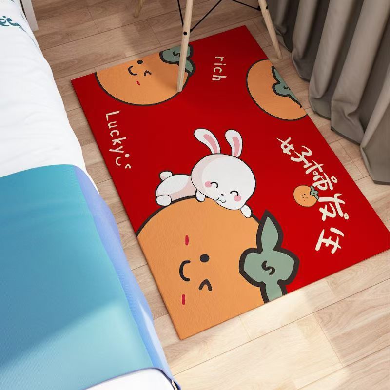 เสื่อปูพื้นไดอะตอมโคลน เรียบง่าย ทันสมัย กันลื่น ดูดซับน้ำ แห้งเร็ว / 18 แบบ