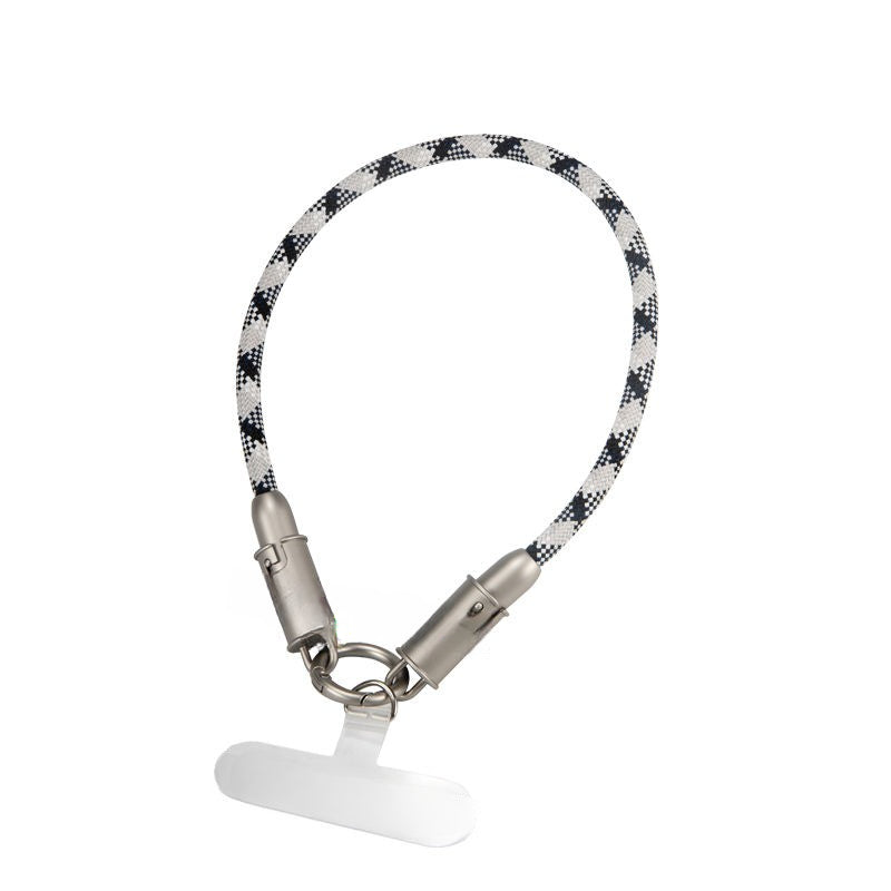 สายคล้องโทรศัพท์แบบคล้องไหล่ป้องกันการสูญหาย 2-in-1 / 4 สี