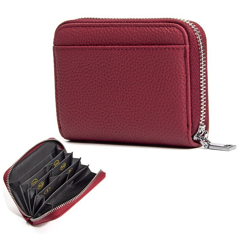 ที่ใส่เหรียญเงินลิ้นจี่ญี่ปุ่น/9สี