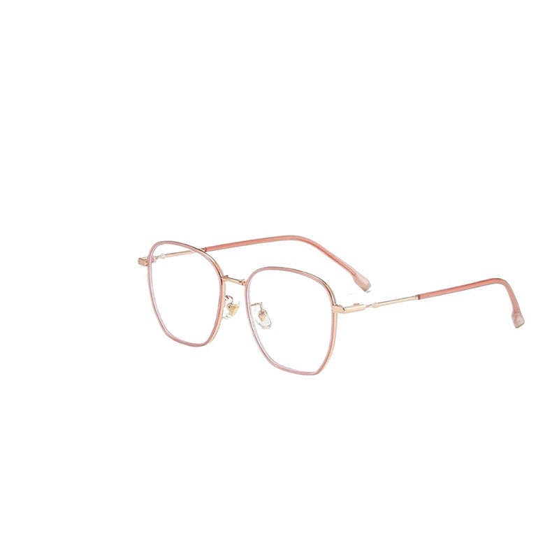 氣質超輕復古多邊形眼鏡框/5色