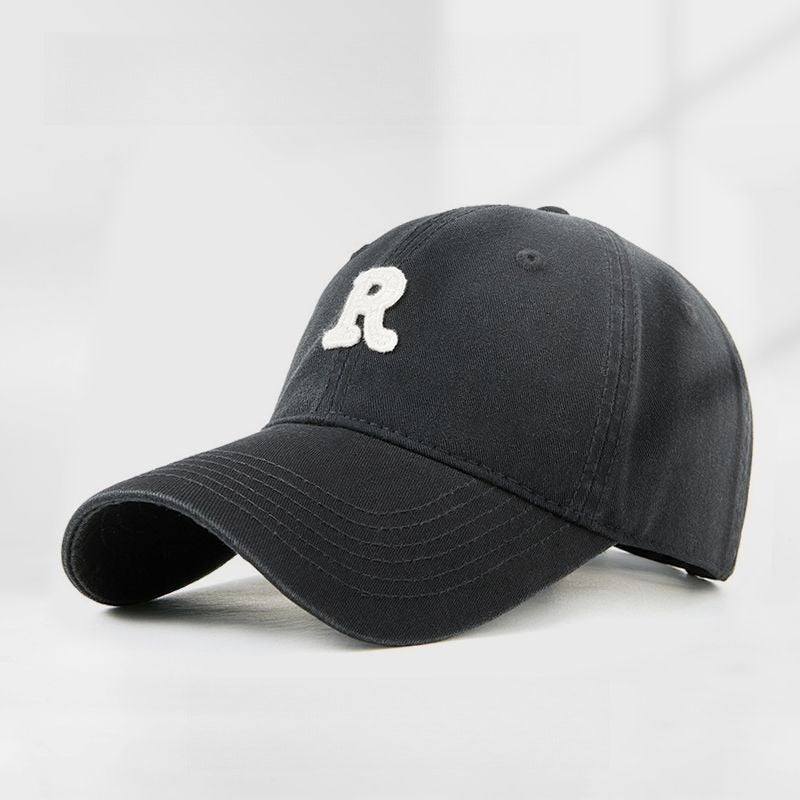 字母R設計多色棒球帽鴨舌帽/8色