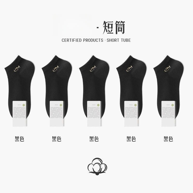 ถุงเท้ากีฬาระงับกลิ่นกายอเนกประสงค์ ดูดซับเหงื่อ สีสันสดใส 4 สี