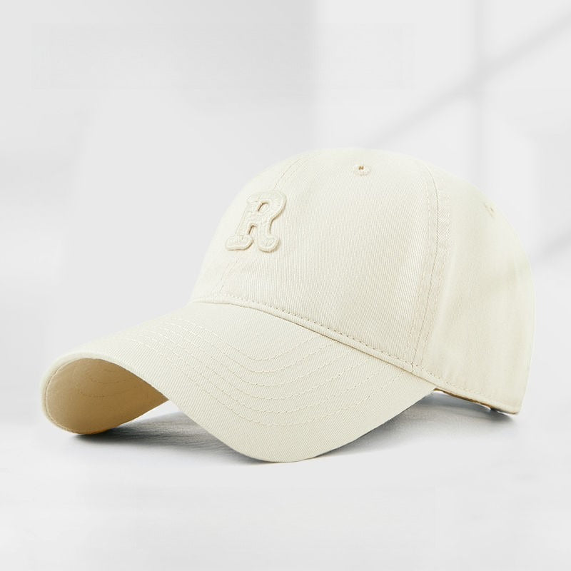 字母R設計多色棒球帽鴨舌帽/8色