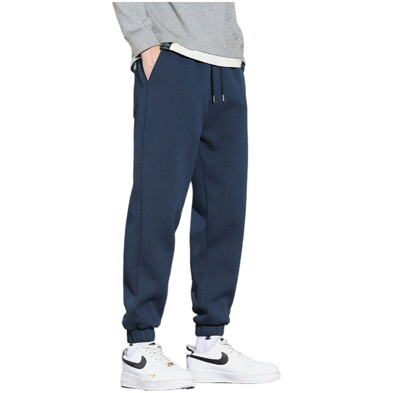 重磅潮流彈性束腳運動長褲/3色