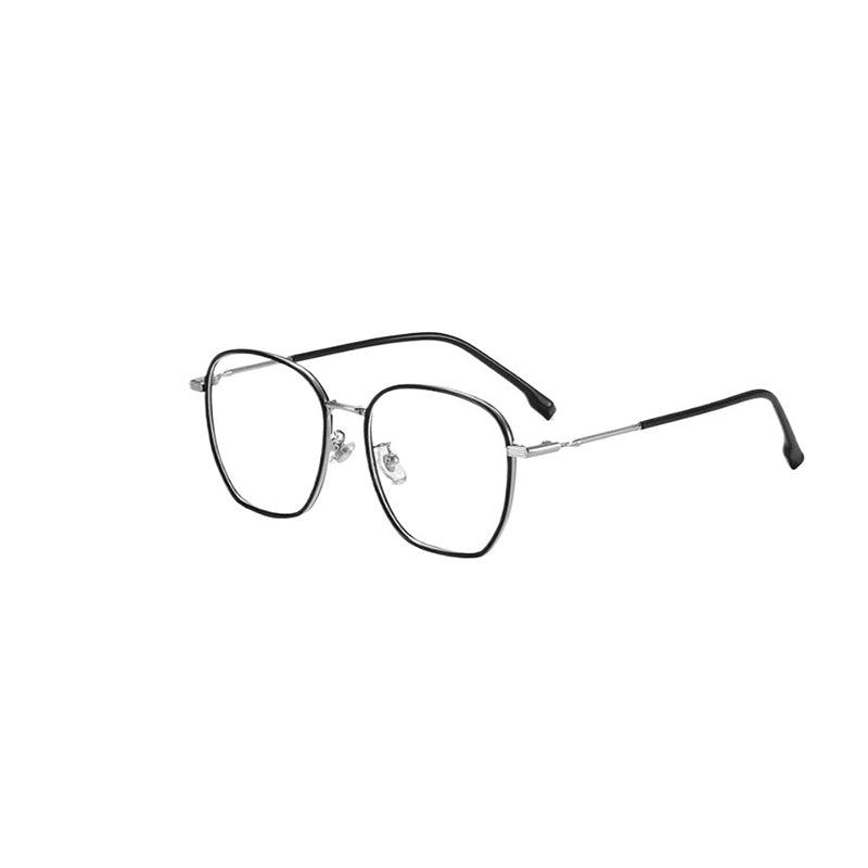 氣質超輕復古多邊形眼鏡框/5色