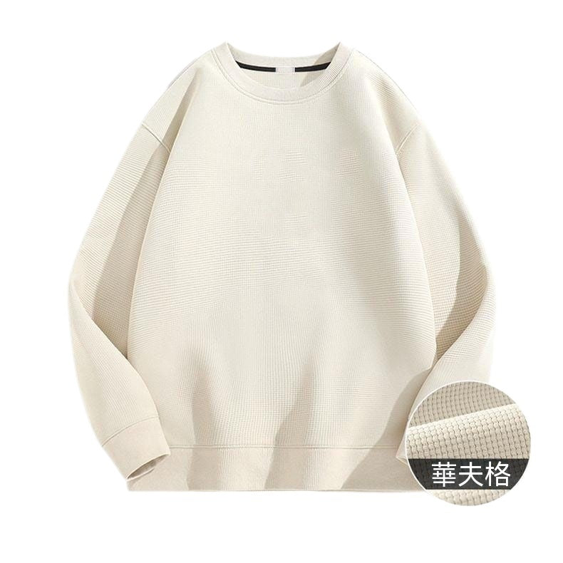 M21寬鬆圓領長袖大學T上衣/4色