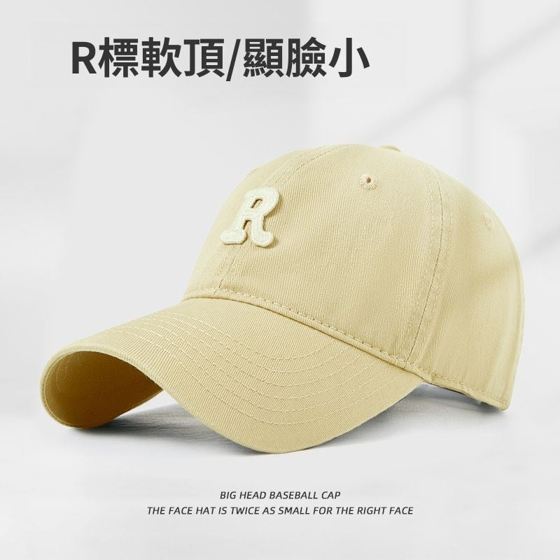 字母R設計多色棒球帽鴨舌帽/8色