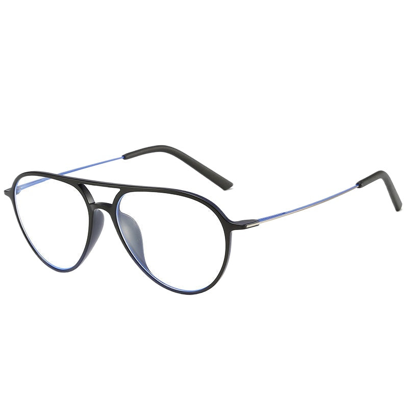 Ultra-light double-beam fashionable flight glasses frame/7 colors