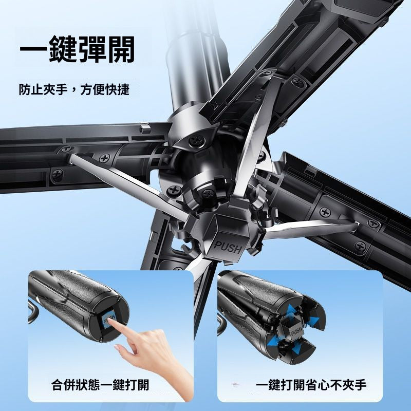 ไม้เซลฟี่หมุนได้ขนาดเล็กสำหรับถ่ายภาพท่องเที่ยว/2 สี