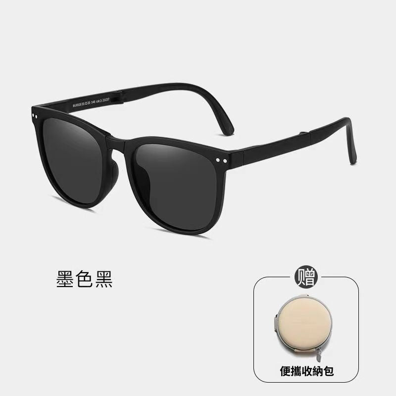 Folding air cushion pocket sunglasses/6 colors